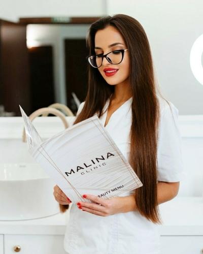 Marina Fulga, portret de pe website-ul Malina Clinic